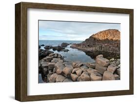 Basalt Columns of Giant's Causeway-Spumador-Framed Photographic Print