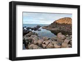 Basalt Columns of Giant's Causeway-Spumador-Framed Photographic Print