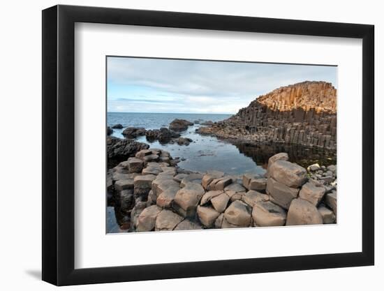 Basalt Columns of Giant's Causeway-Spumador-Framed Photographic Print