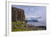 Basalt Columns, Rock Formation, Cliffs on Isle of Ulva-Gary Cook-Framed Photographic Print