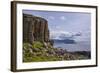 Basalt Columns, Rock Formation, Cliffs on Isle of Ulva-Gary Cook-Framed Photographic Print