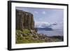 Basalt Columns, Rock Formation, Cliffs on Isle of Ulva-Gary Cook-Framed Photographic Print