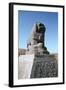 Basalt Lion of Babylon, Iraq, 1977-Vivienne Sharp-Framed Photographic Print