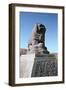 Basalt Lion of Babylon, Iraq, 1977-Vivienne Sharp-Framed Photographic Print