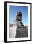 Basalt Lion of Babylon, Iraq, 1977-Vivienne Sharp-Framed Photographic Print