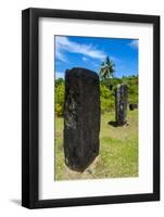 Basalt Monoliths known as Badrulchau, Island of Babeldoab, Palau, Central Pacific, Pacific-Michael Runkel-Framed Photographic Print