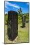 Basalt Monoliths known as Badrulchau, Island of Babeldoab, Palau, Central Pacific, Pacific-Michael Runkel-Mounted Photographic Print