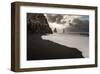 Basalt Rocks at Cape Dyrholaey near Vik i Myrdal, Myrdalur, Iceland-null-Framed Art Print