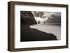 Basalt Rocks at Cape Dyrholaey near Vik i Myrdal, Myrdalur, Iceland-null-Framed Art Print