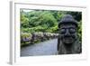 Basalt Statue in Seogwipo, Jejudo Island, South Korea-Michael Runkel-Framed Photographic Print