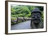 Basalt Statue in Seogwipo, Jejudo Island, South Korea-Michael Runkel-Framed Photographic Print