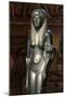 Basalt Statue of Of Cleopatra VII Horn of Plenty-null-Mounted Giclee Print