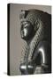 Basalt Statue of Of Cleopatra VII Horn of Plenty-null-Stretched Canvas