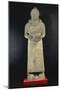 Basalt Statue Representing a Deity, Artefact from Arslan Tash, Syria-null-Mounted Giclee Print