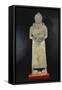 Basalt Statue Representing a Deity, Artefact from Arslan Tash, Syria-null-Framed Stretched Canvas