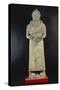 Basalt Statue Representing a Deity, Artefact from Arslan Tash, Syria-null-Stretched Canvas