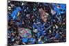 Basalt, Thin Section, Polarised LM-PASIEKA-Mounted Photographic Print