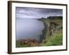 Basaltic Cliffs Dominating Raasay Sound, Trotternish, Isle of Skye, Inner Hebrides, Scotland-Patrick Dieudonne-Framed Photographic Print