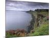 Basaltic Cliffs Dominating Raasay Sound, Trotternish, Isle of Skye, Inner Hebrides, Scotland-Patrick Dieudonne-Mounted Photographic Print