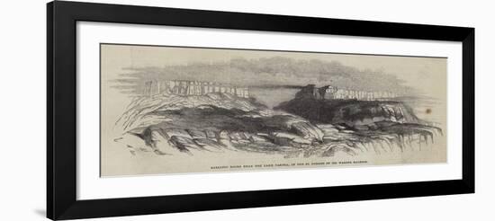 Basaltic Rocks Near the Lake Parima, in the El Dorado of Sir Walter Raleigh-null-Framed Giclee Print