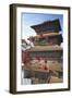 Basantapur Tower, Durbar Square, UNESCO World Heritage Site, Kathmandu, Nepal, Asia-Ian Trower-Framed Photographic Print