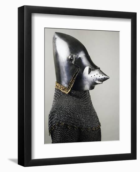 Bascinet with Pig Faced Snout-null-Framed Giclee Print