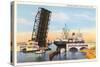 Bascule Bridge, Corpus Christi, Texas-null-Stretched Canvas