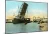 Bascule Bridge, Corpus Christi, Texas-null-Mounted Art Print