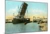 Bascule Bridge, Corpus Christi, Texas-null-Mounted Art Print