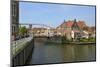 Bascule Bridge (Draw Bridge) and Houses in the Port of Enkhuizen, North Holland, Netherlands-Peter Richardson-Mounted Premium Photographic Print