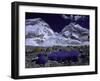 Base Camp at Lhotse, Southside of Everest, Nepal-Michael Brown-Framed Photographic Print