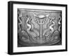 Base of a Holy Water Fountain, Carved with Dolphins, San Marco Basilica-null-Framed Giclee Print