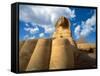 Base of the Great Sphinx-Jim Zuckerman-Framed Stretched Canvas