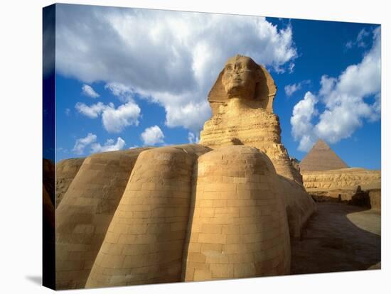 Base of the Great Sphinx-Jim Zuckerman-Stretched Canvas