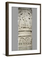 Base of the Porphyrios Monument-null-Framed Photographic Print