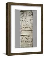 Base of the Porphyrios Monument-null-Framed Photographic Print