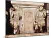 Base of the Urn of Arunte, Hypogeum of the Volumnus Family in Ponte San Giovanni, Perugia-null-Mounted Giclee Print