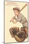 Baseball, America's Pastime-null-Mounted Art Print