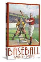 Baseball America-Edward M. Fielding-Stretched Canvas