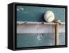 Baseball and Bat on Rack-Lawrence Manning-Framed Stretched Canvas