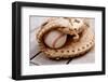 Baseball and Glove-Dann Tardif-Framed Photographic Print