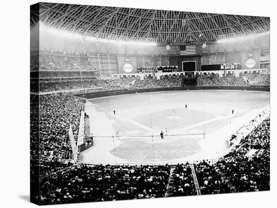 Baseball: Astrodome, 1965-null-Stretched Canvas