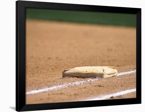 Baseball Base-Steven Sutton-Framed Premium Photographic Print