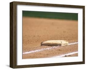 Baseball Base-Steven Sutton-Framed Photographic Print