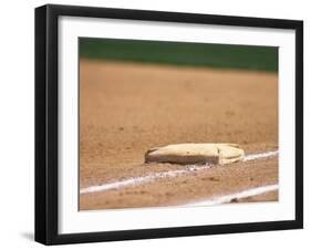 Baseball Base-Steven Sutton-Framed Photographic Print