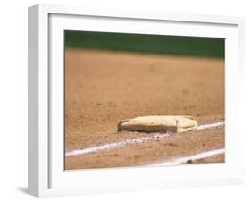 Baseball Base-Steven Sutton-Framed Photographic Print