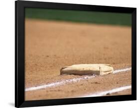 Baseball Base-Steven Sutton-Framed Photographic Print