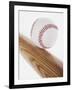 Baseball Bat and Ball-null-Framed Photographic Print