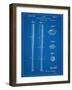 Baseball Bat Patent 1938-null-Framed Art Print