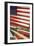 Baseball Bats Made into a Us Flag, Cooperstown, New York, USA-Cindy Miller Hopkins-Framed Premium Photographic Print